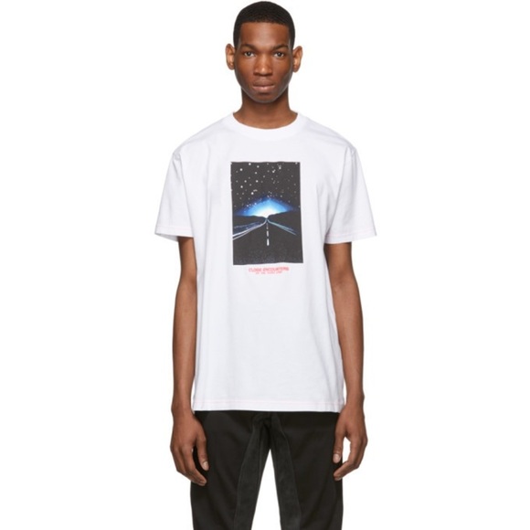 Marcelo Burlon Close Encounters Highway Graphic T-Shirt XLarge